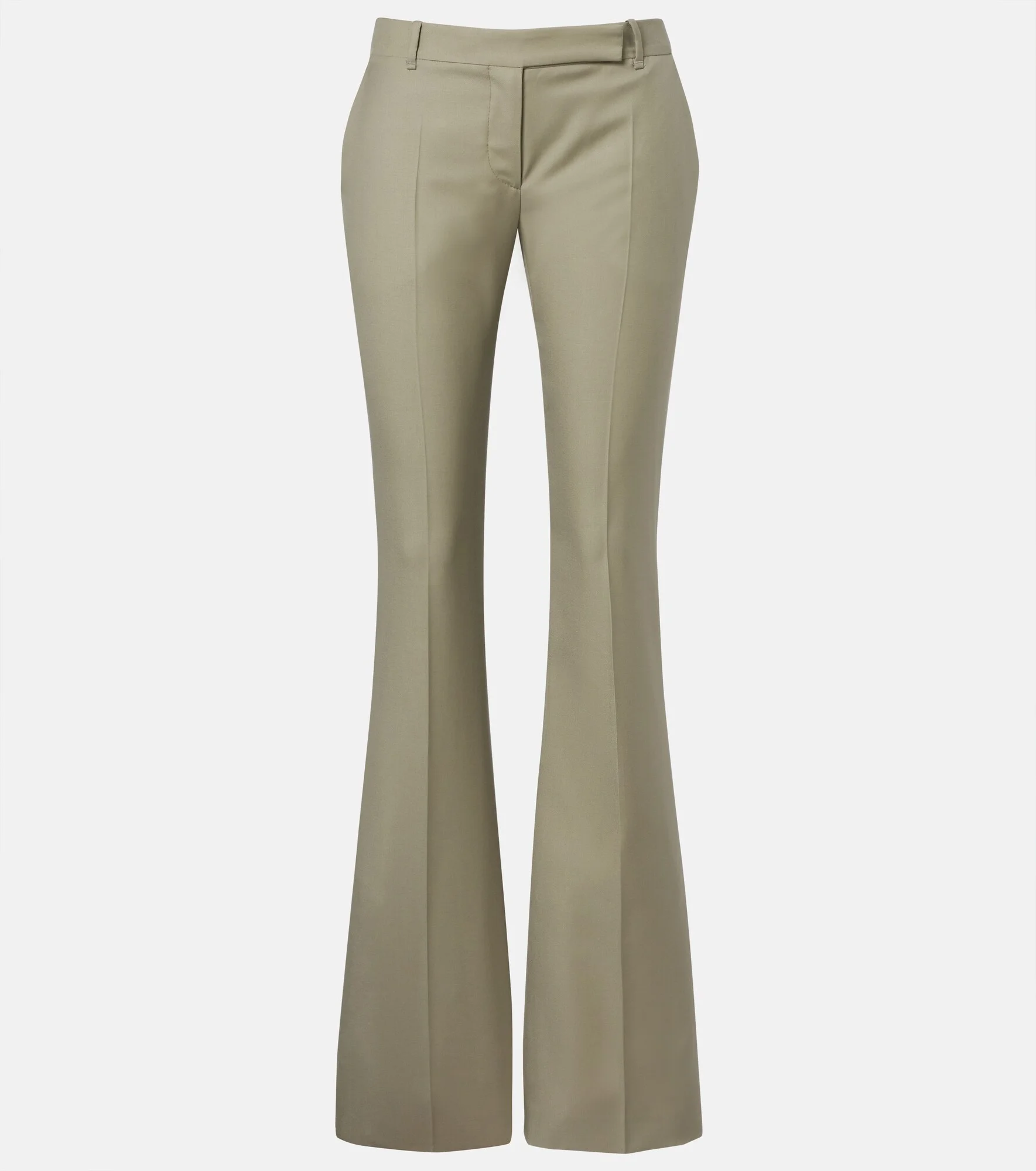 Wool flared pants - 1