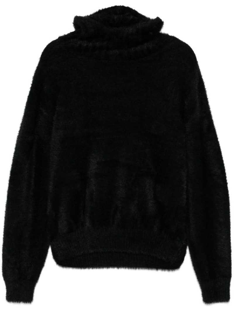 Fluffy Ears Balaclava jumper 1