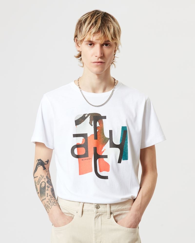 ZAFFERH COTTON LOGO T-SHIRT - 4