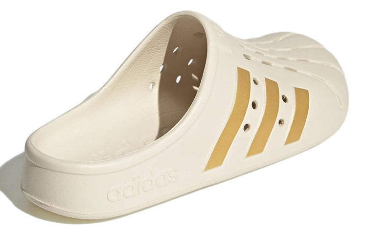adidas Adilette Clog 'Wonder White Gold Metallic' GY1827 - 5