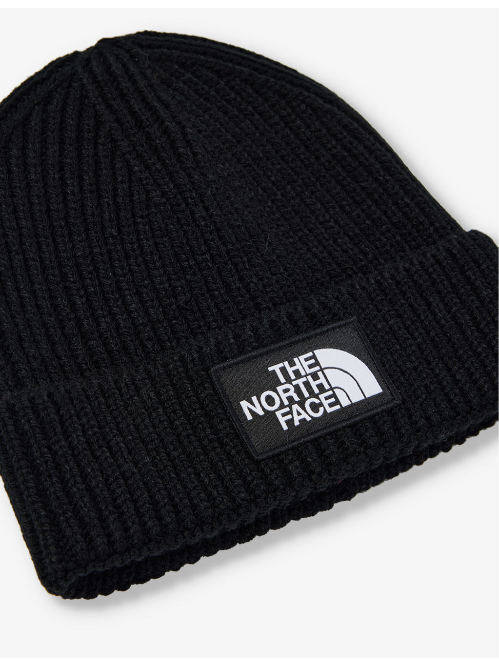 Brand-patch ribbed knitted beanie - 2