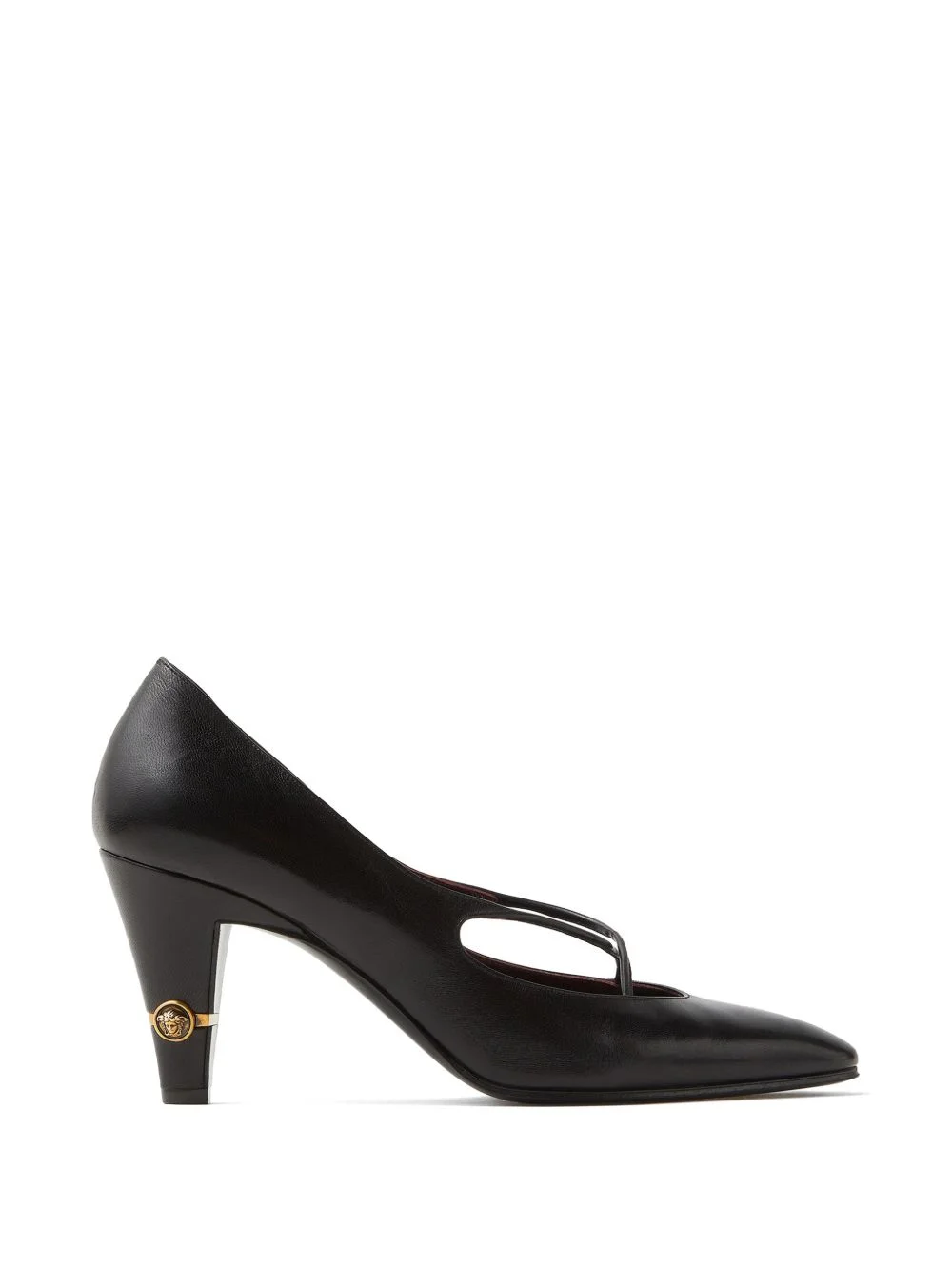 criss-cross medallion pumps - 1