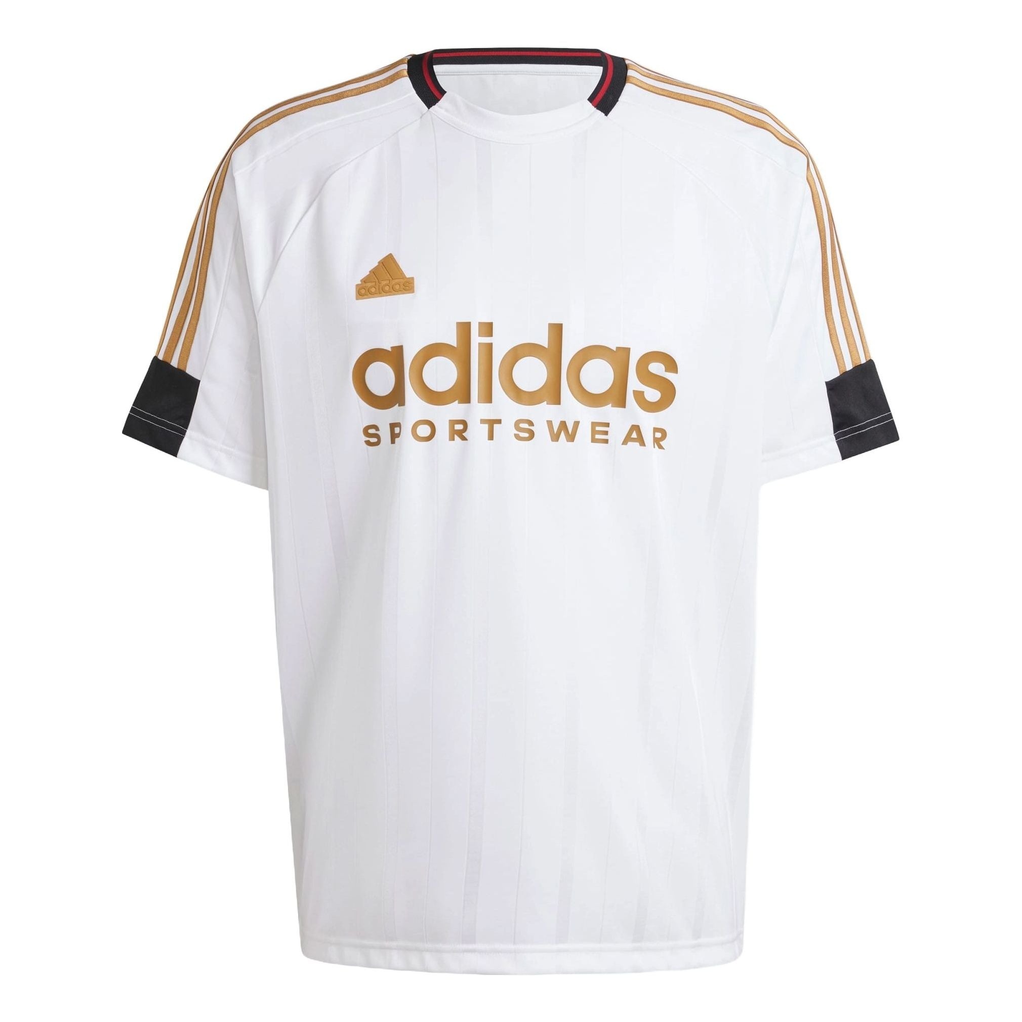 adidas House of Tiro Nations Pack T-shirt Asia Sizing 'White Black Tan' IW8867 - 1