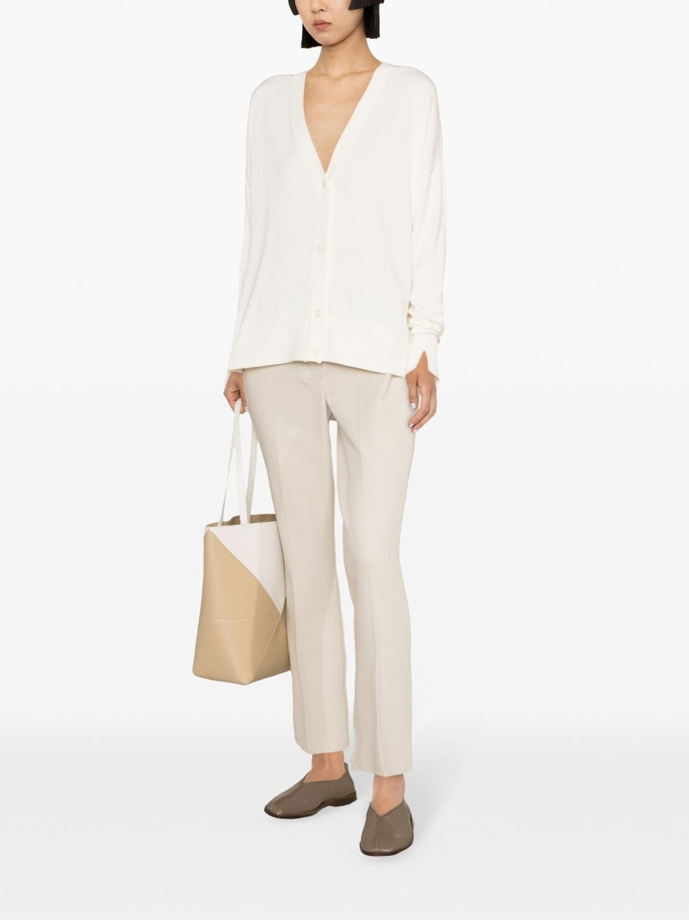 Fatina crepe tailored trousers - 3