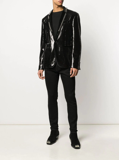 PHILIPP PLEIN sequin blazer outlook