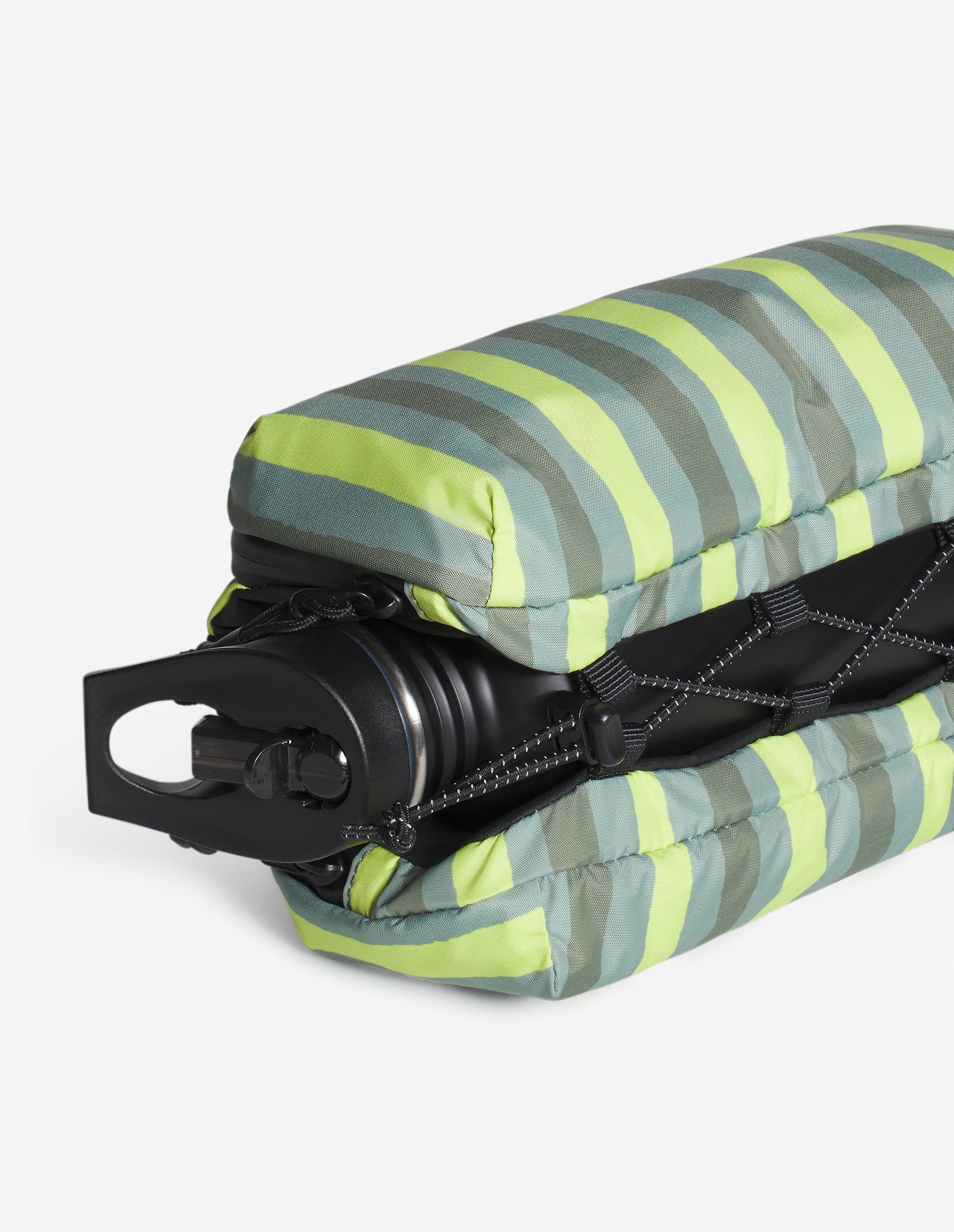 MAISON KITSUNE X TOPOLOGIE STRIPED BOTTLE BAG - 7