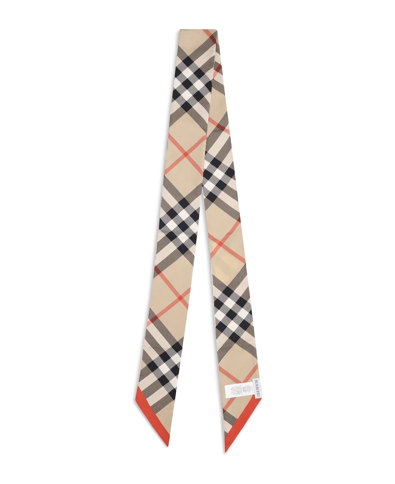 Silk Check Scarf - 2
