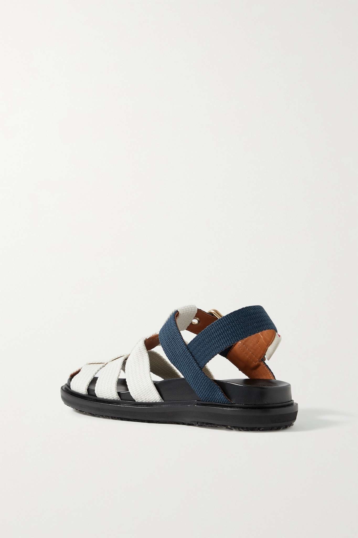 Fisherman's Fussbett cotton-canvas sandals - 3