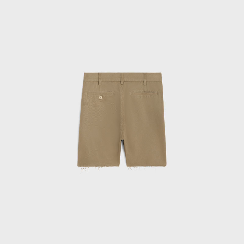 CELINE wesley shorts in cotton twill outlook