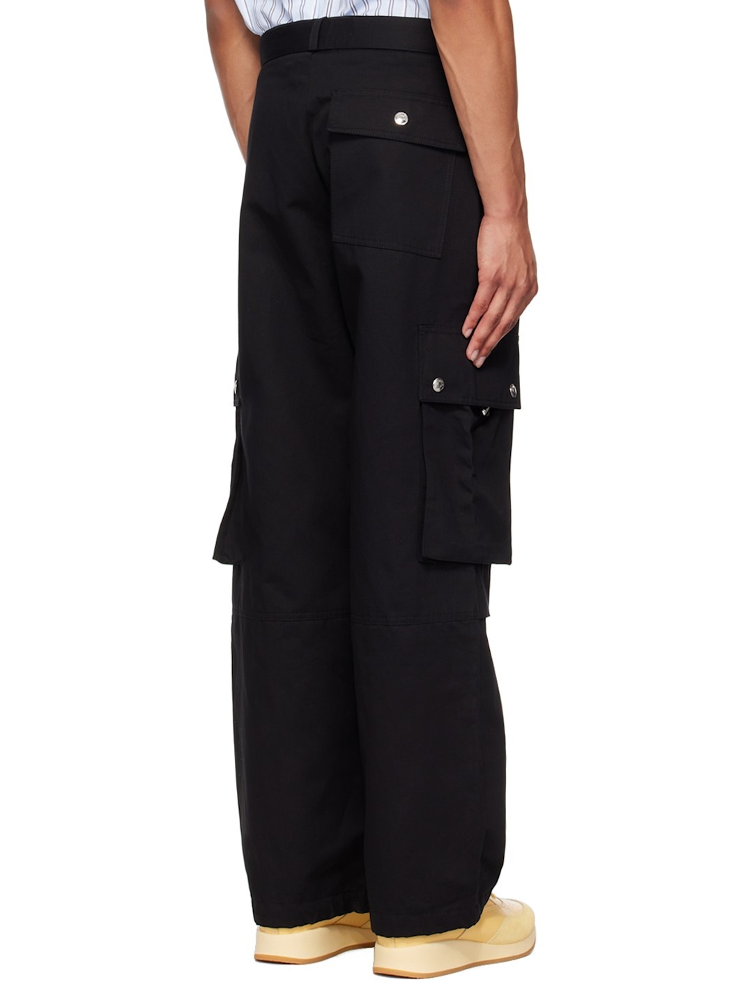 Black La Casa 'Le cargo' Cargo Pants - 3