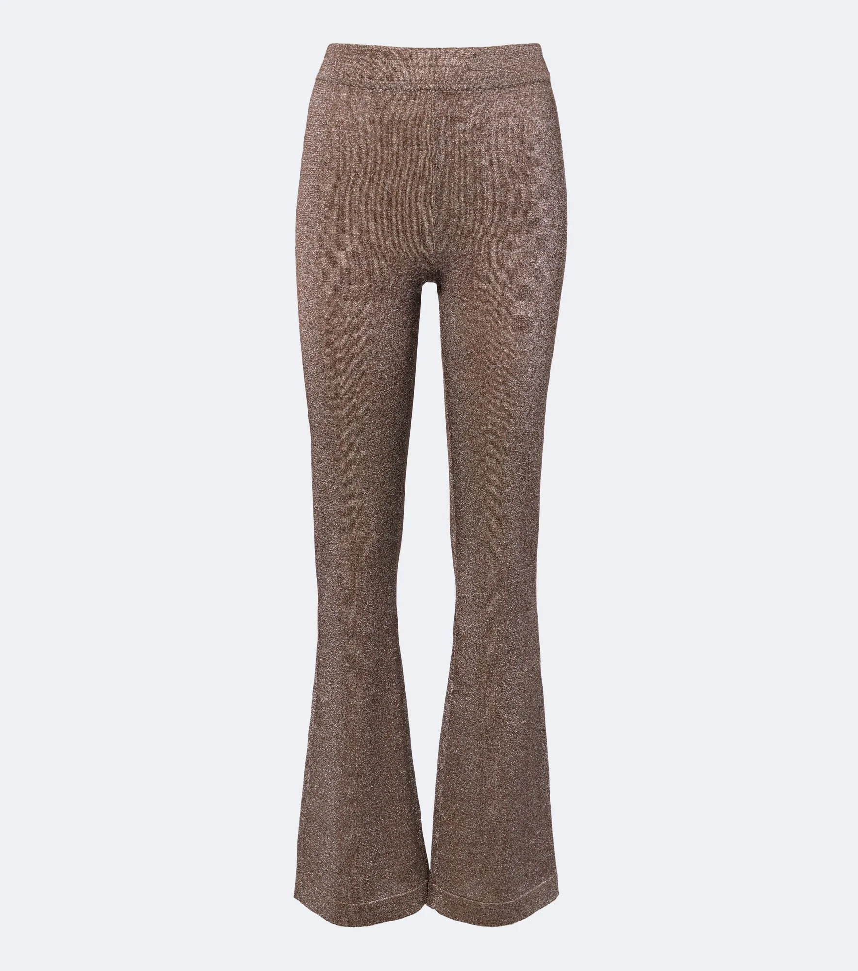 Lamé flared pants - 1