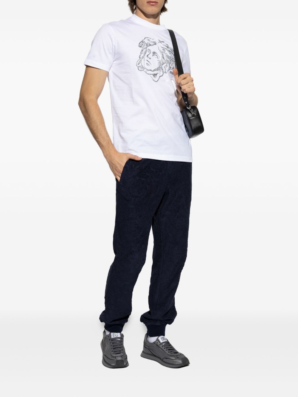 Medusa-embellished T-shirt - 2
