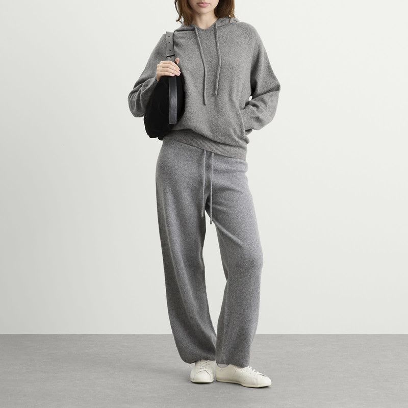 NOTHING WRITTEN Nothing Written Casta Knit Hoodie Sweater outlook
