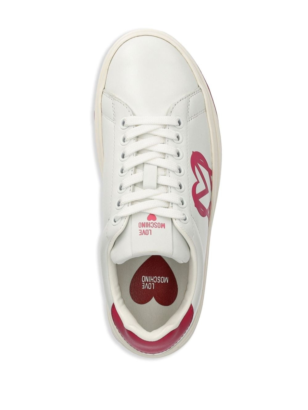 logo-print trainers - 4