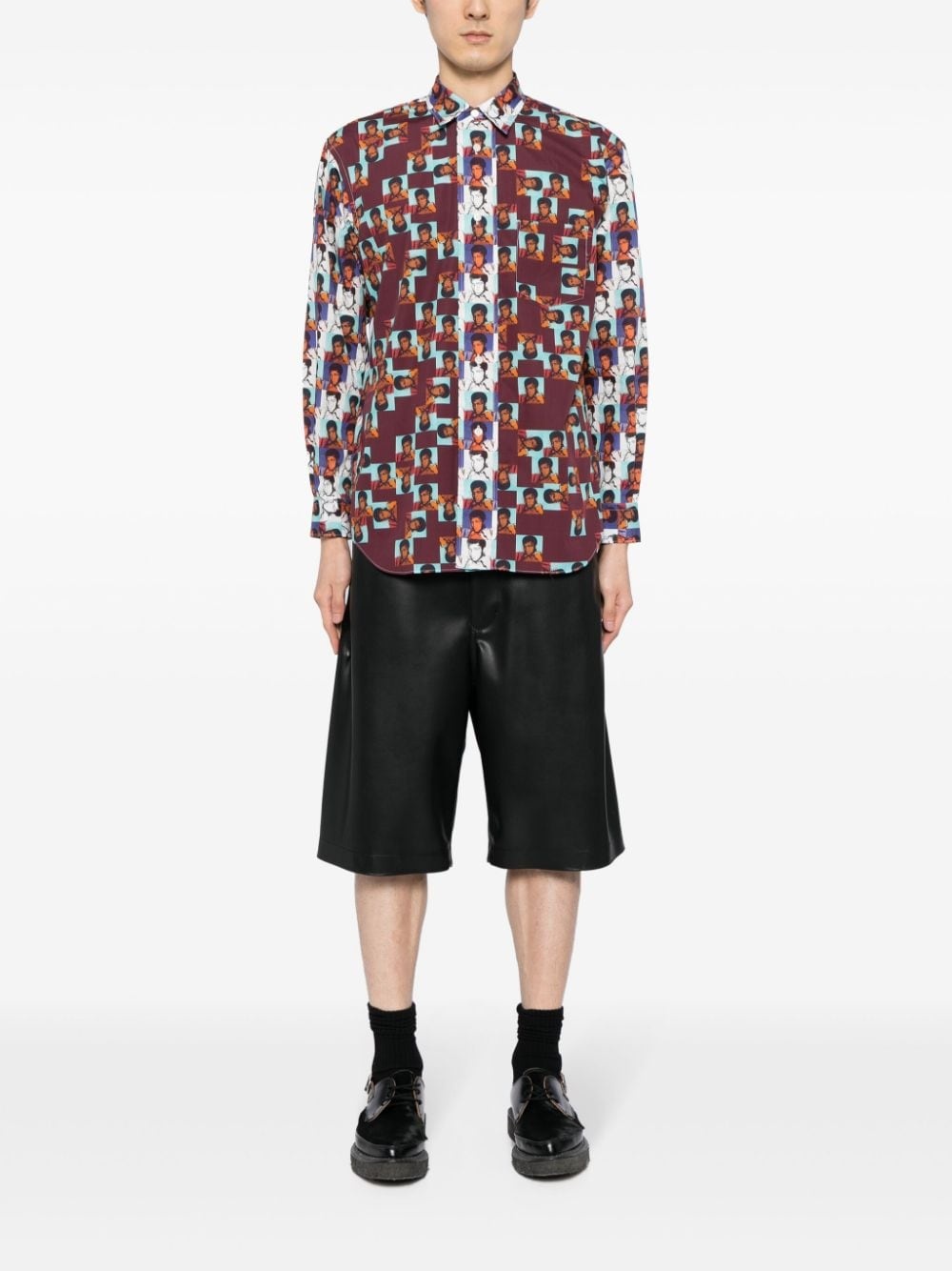 x Andy Warhol Ali cotton shirt - 2