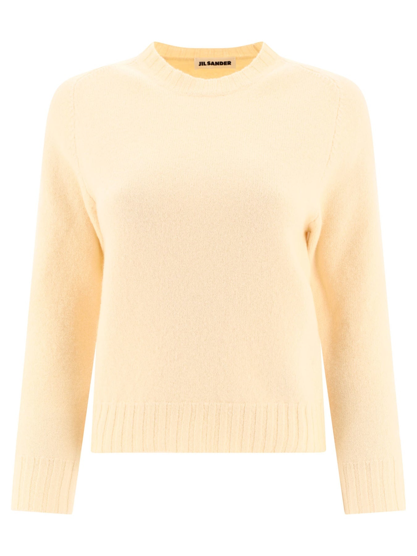 Merino Wool Sweater Knitwear Beige - 1