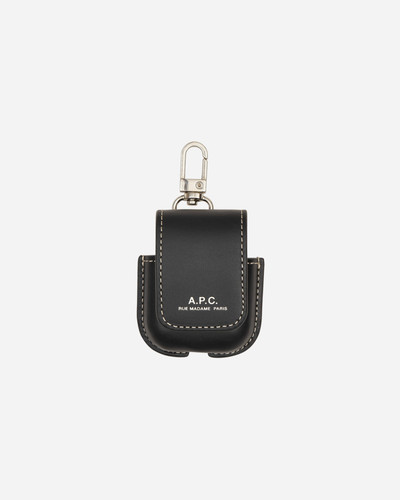 A.P.C. AirPods Case Black outlook