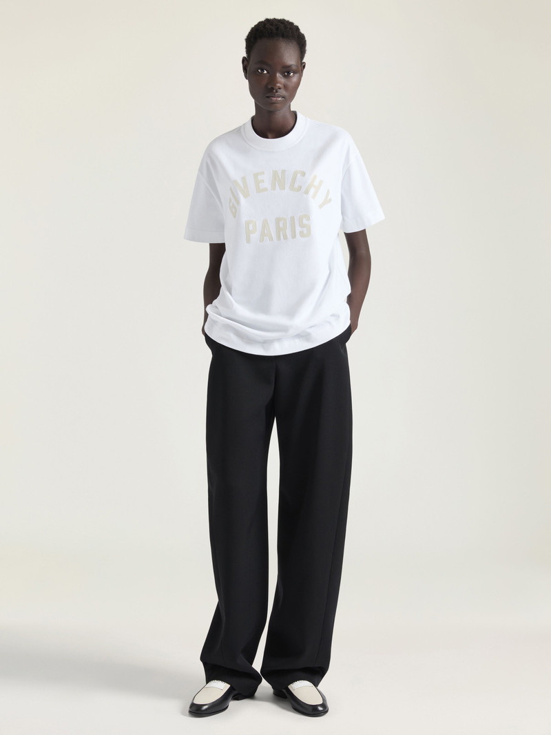 Givenchy GIVENCHY PARIS BOXY FIT T-SHIRT IN COTTON outlook