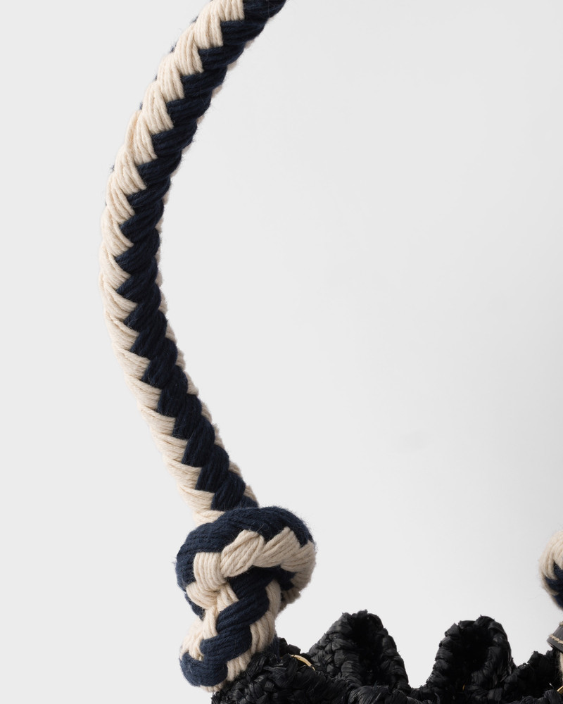 Crochet mini bucket bag 7