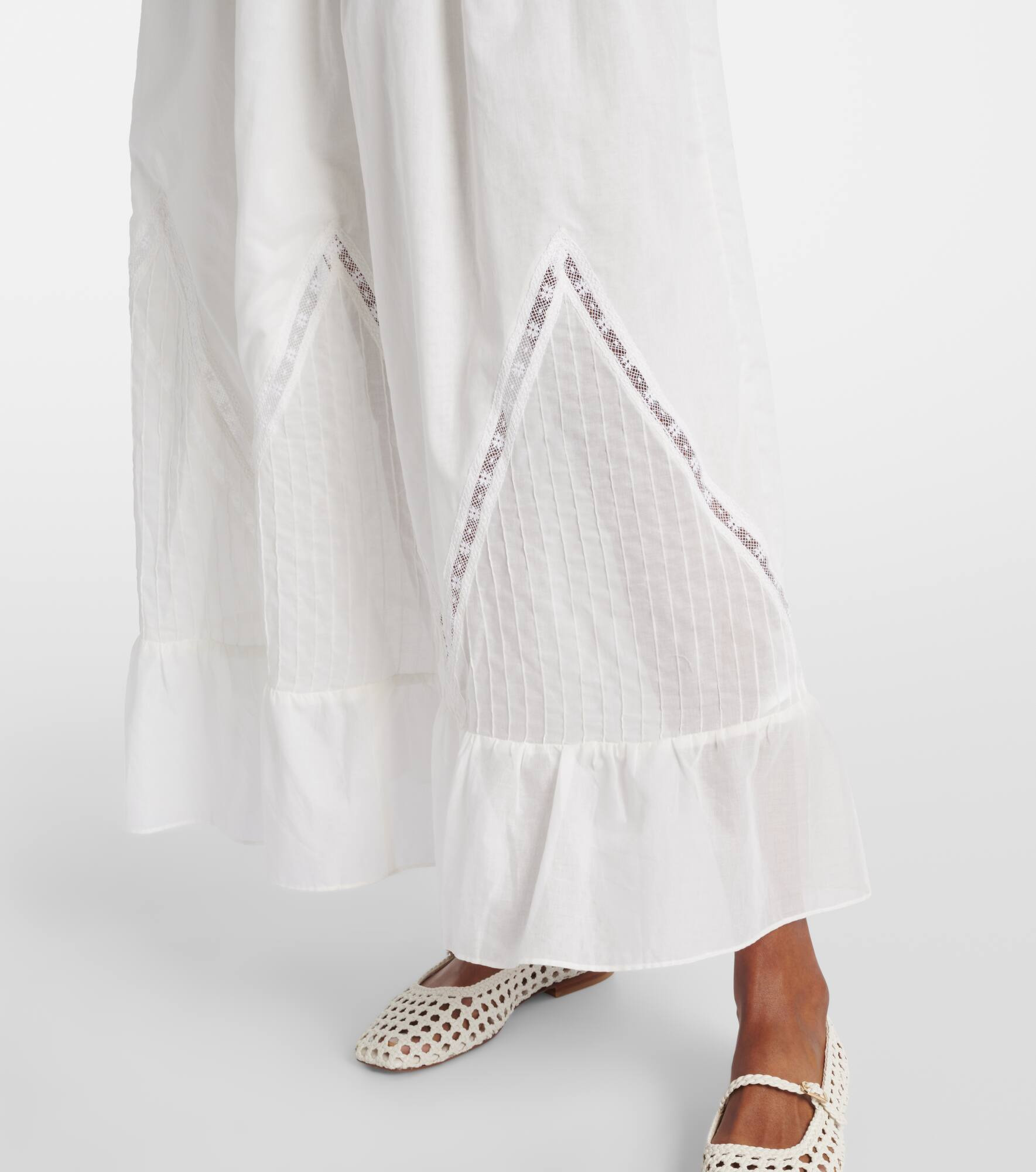 Meline cotton voile maxi dress - 5