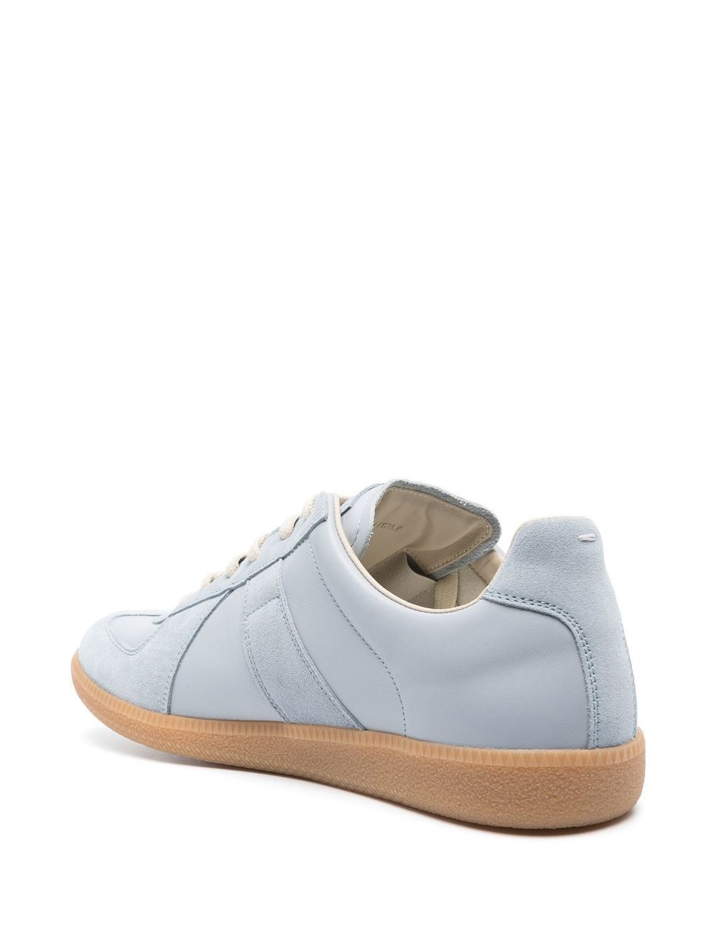 panelled low-top sneakers - 3