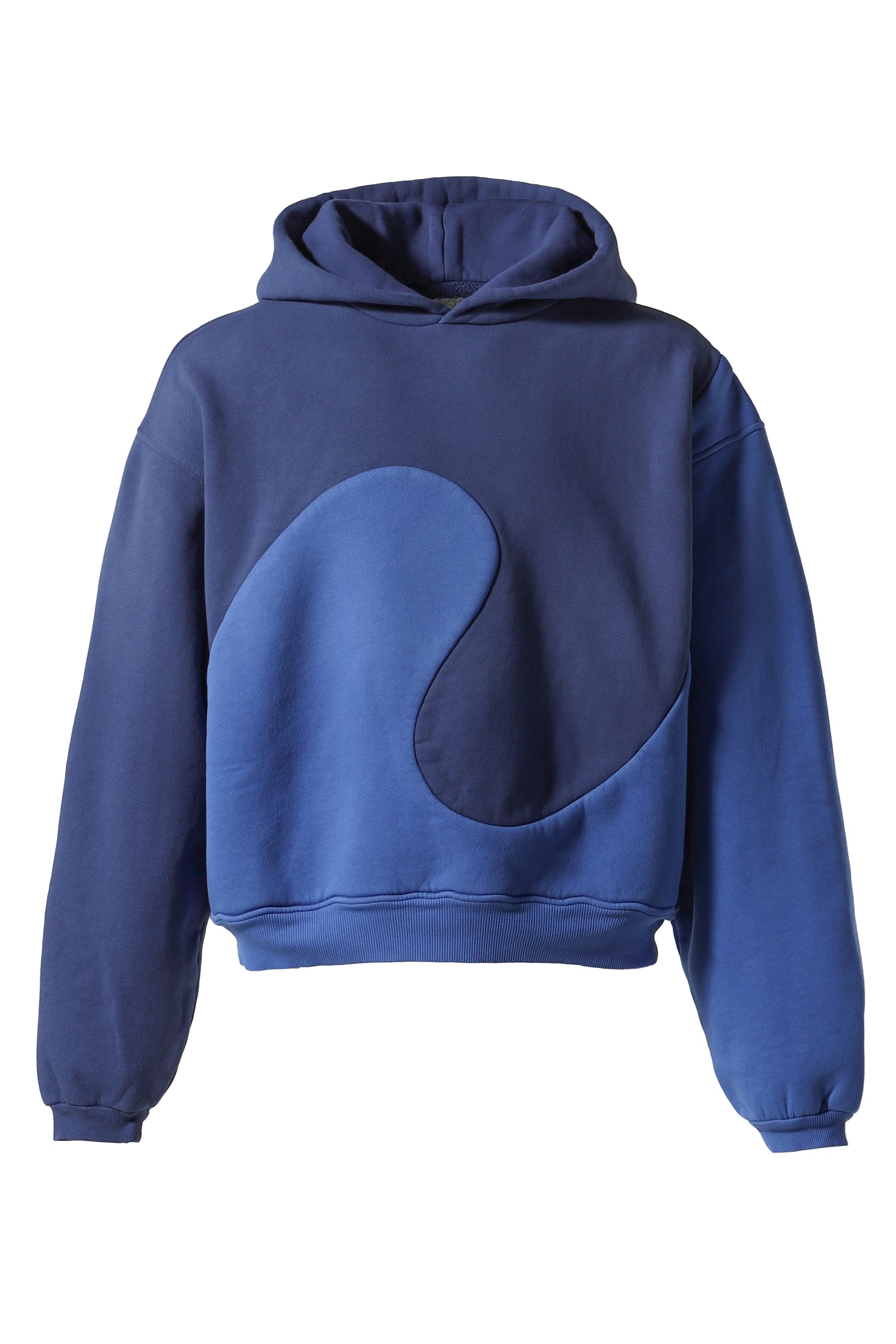 ERL UNISEX CLASSIC SWIRL HOODIE KNIT / BLU BLU | nubiantokyo | REVERSIBLE