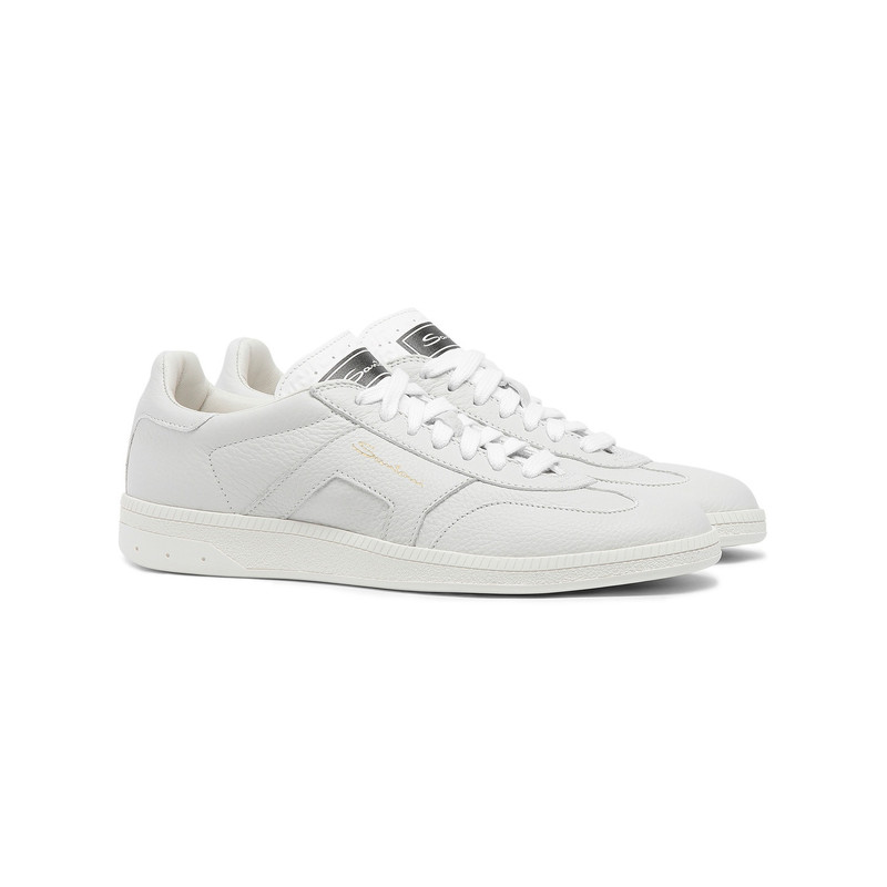 Women's white leather DBS Oly sneaker 3