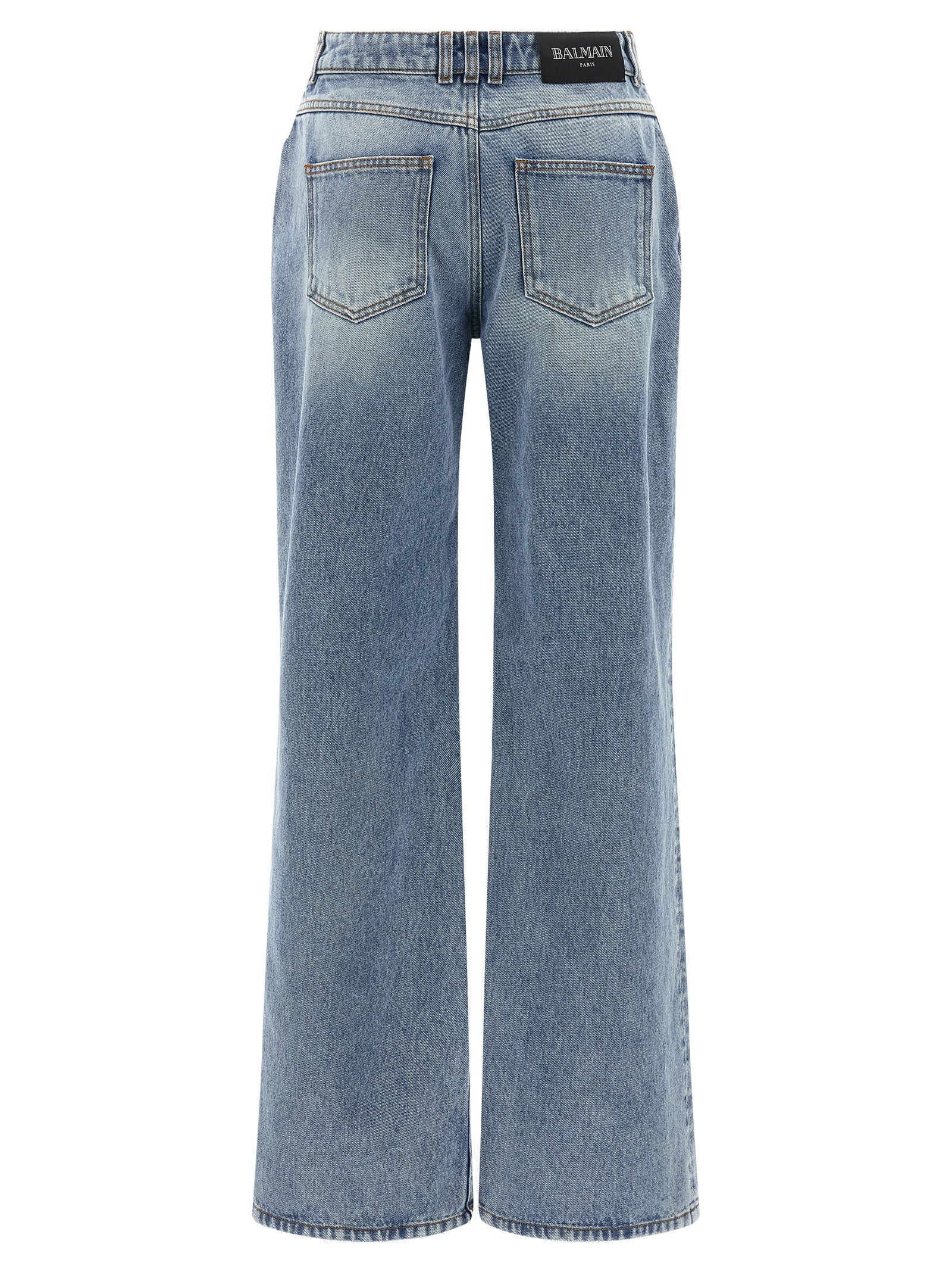 Balmain Women Straight Leg Jeans - 2