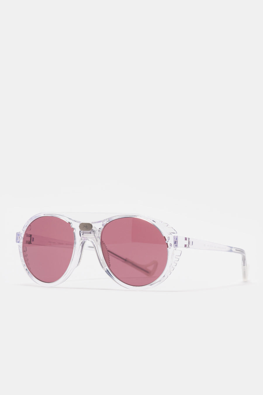 Kazu Tourer Sunglasses in Transparent/D+ Black Rose - 2