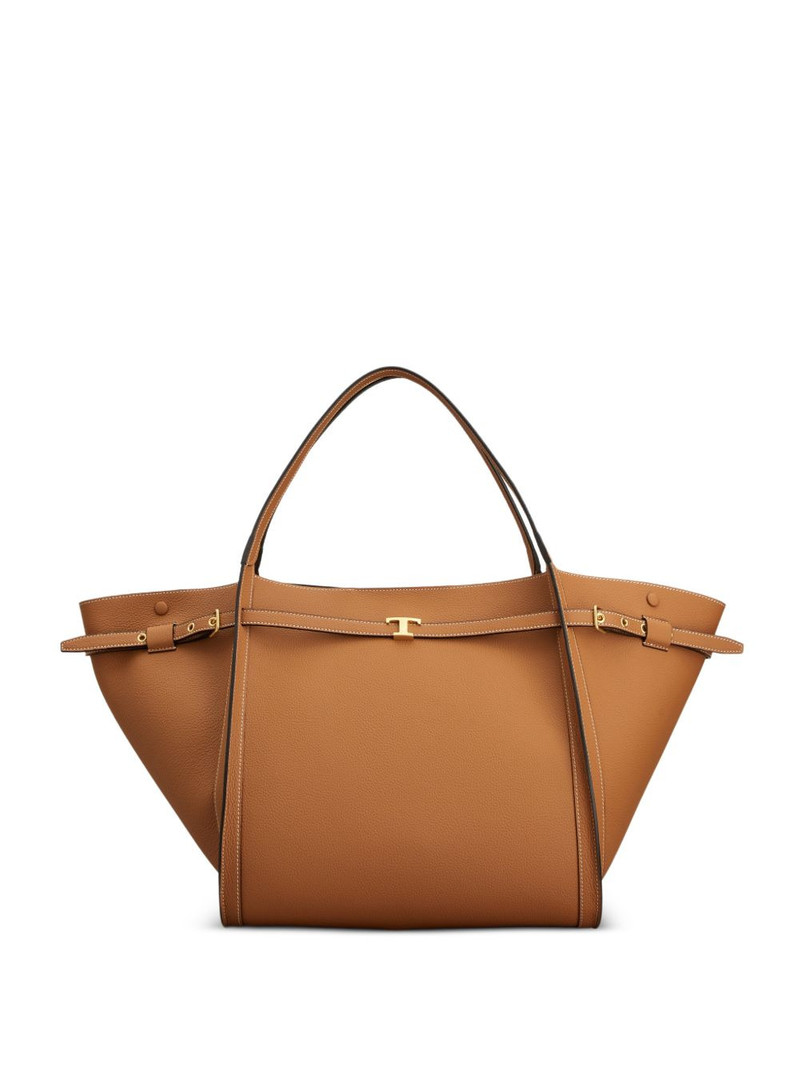leather small tote bag 1