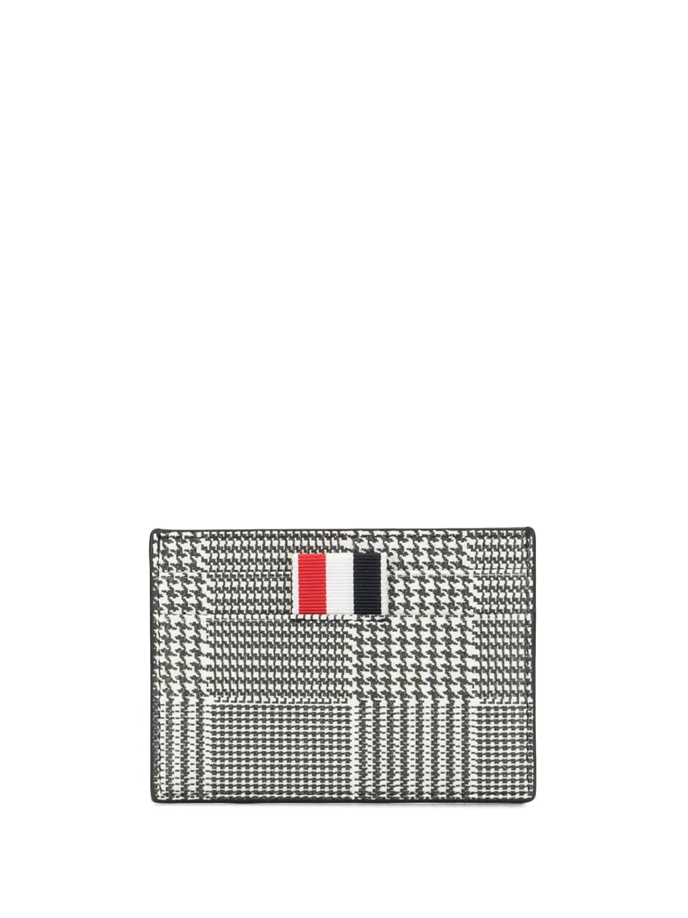 4-Bar houndstooth-pattern cardholder - 1