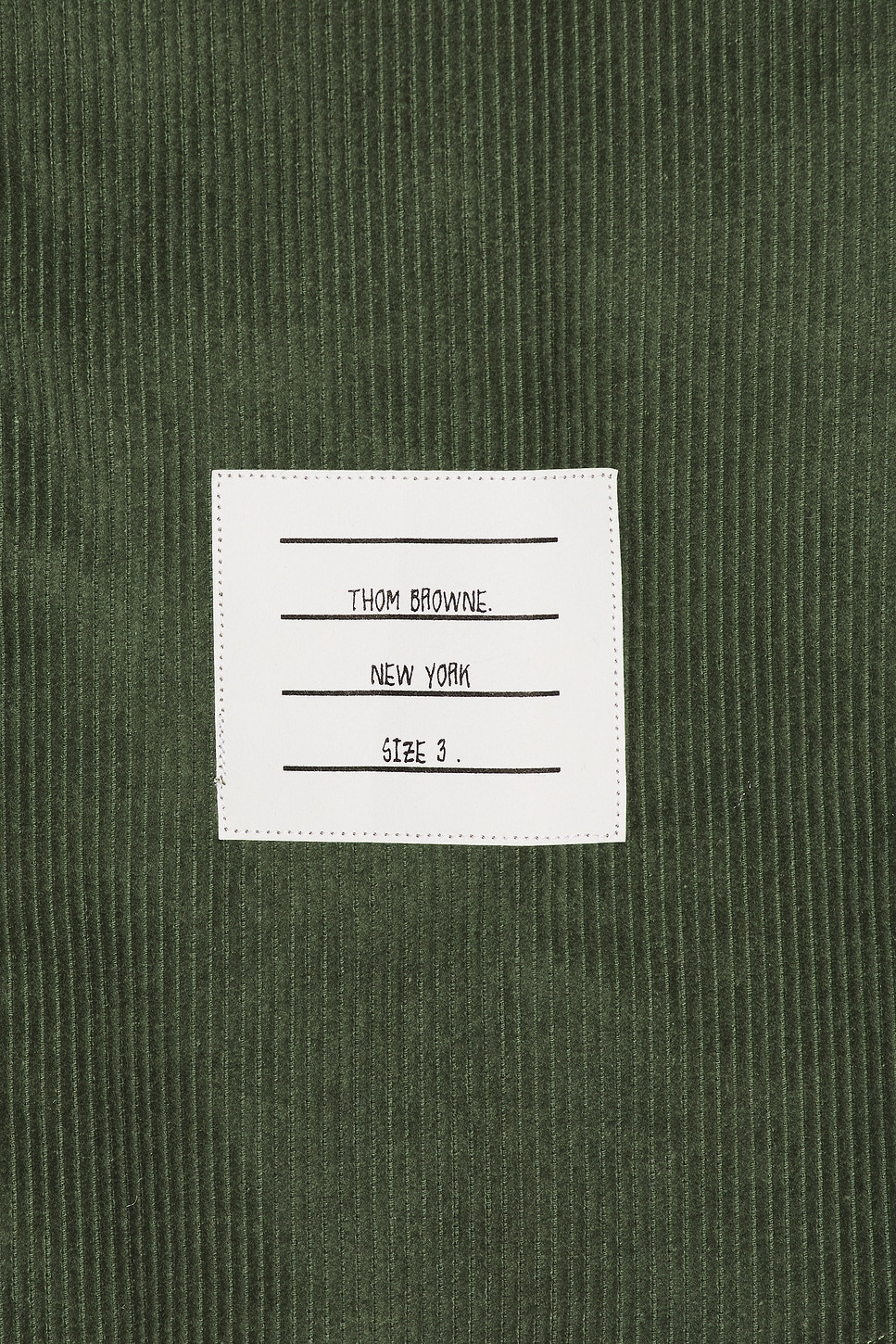 Straight Fit Long Sleeve Cord Shirt - 3