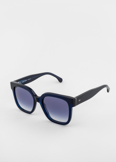 Paul Smith Crystal Blue 'Delta' Sunglasses outlook