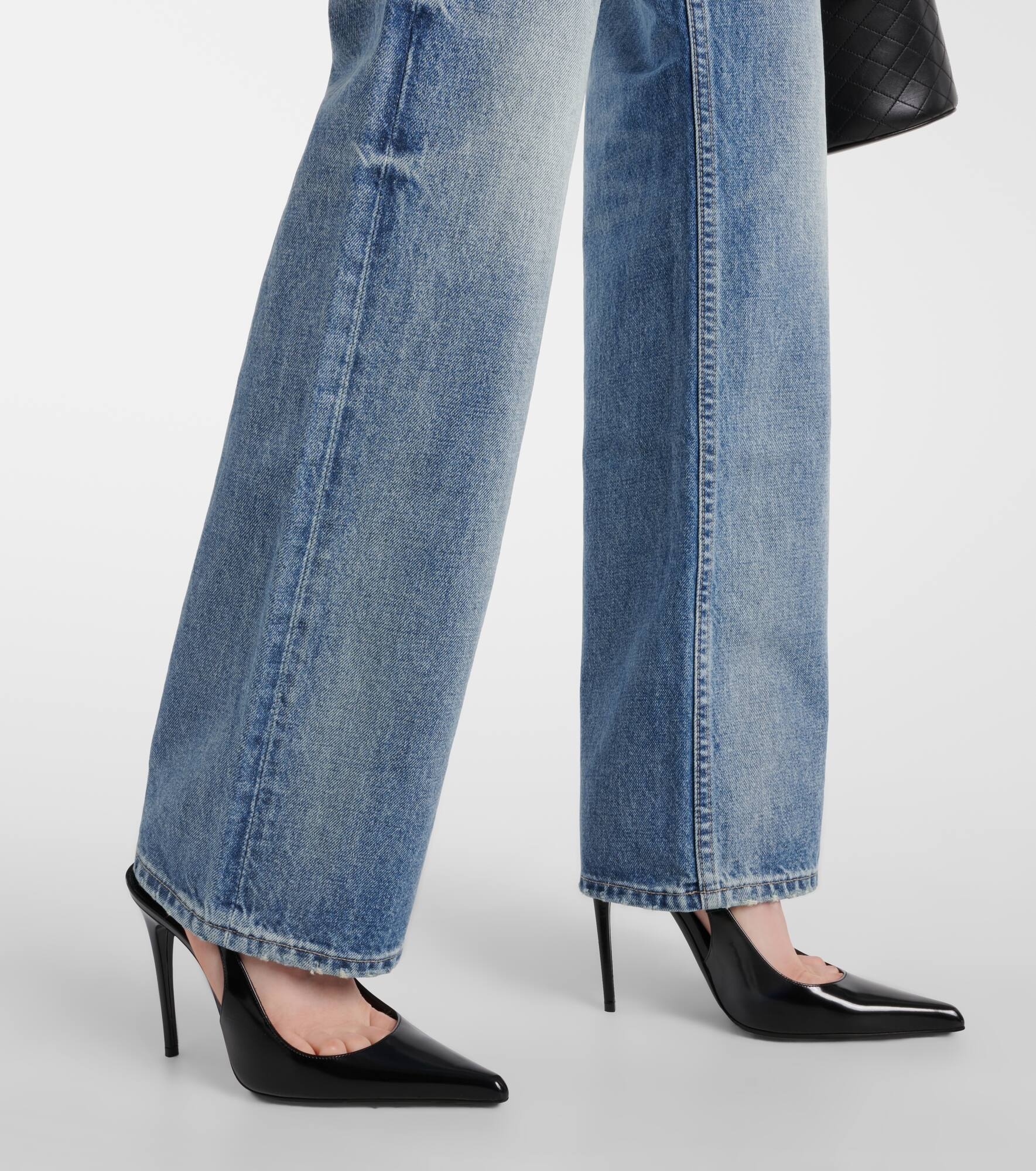 Mitchell low-rise wide-leg jeans - 5