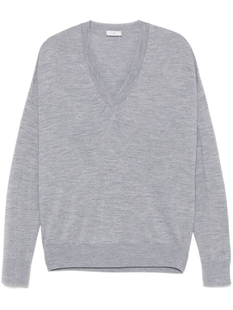 lurex-detail sweater 1