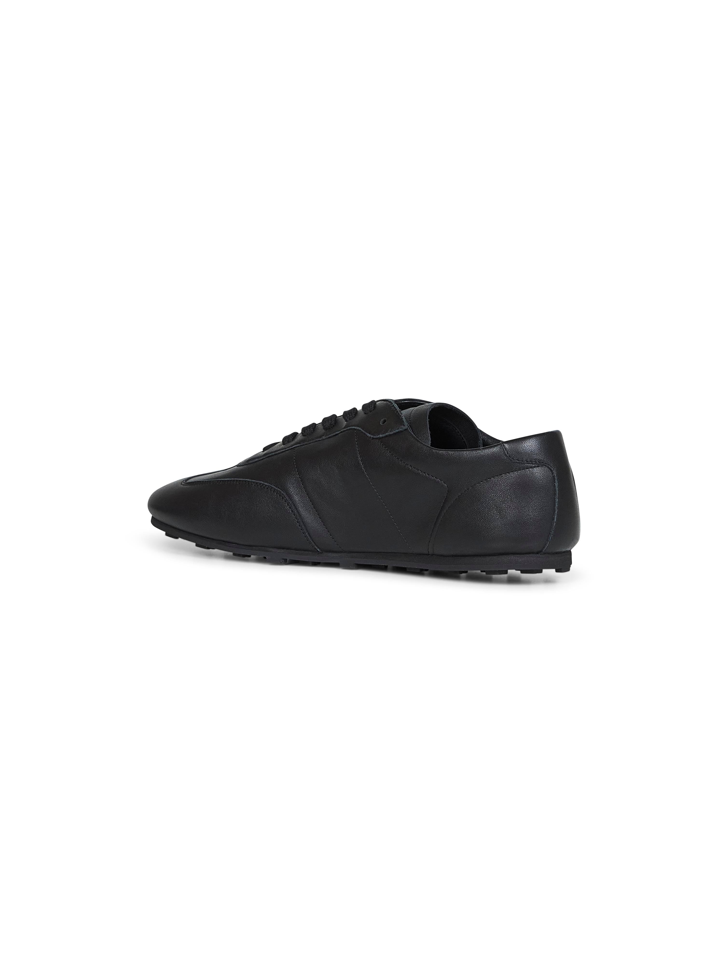 Black nappa leather Softy Soccer sneakers - 3