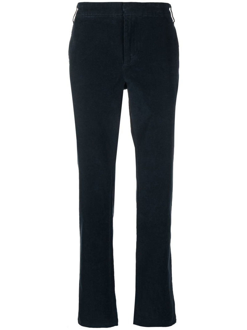 slim-cut leg trousers 1