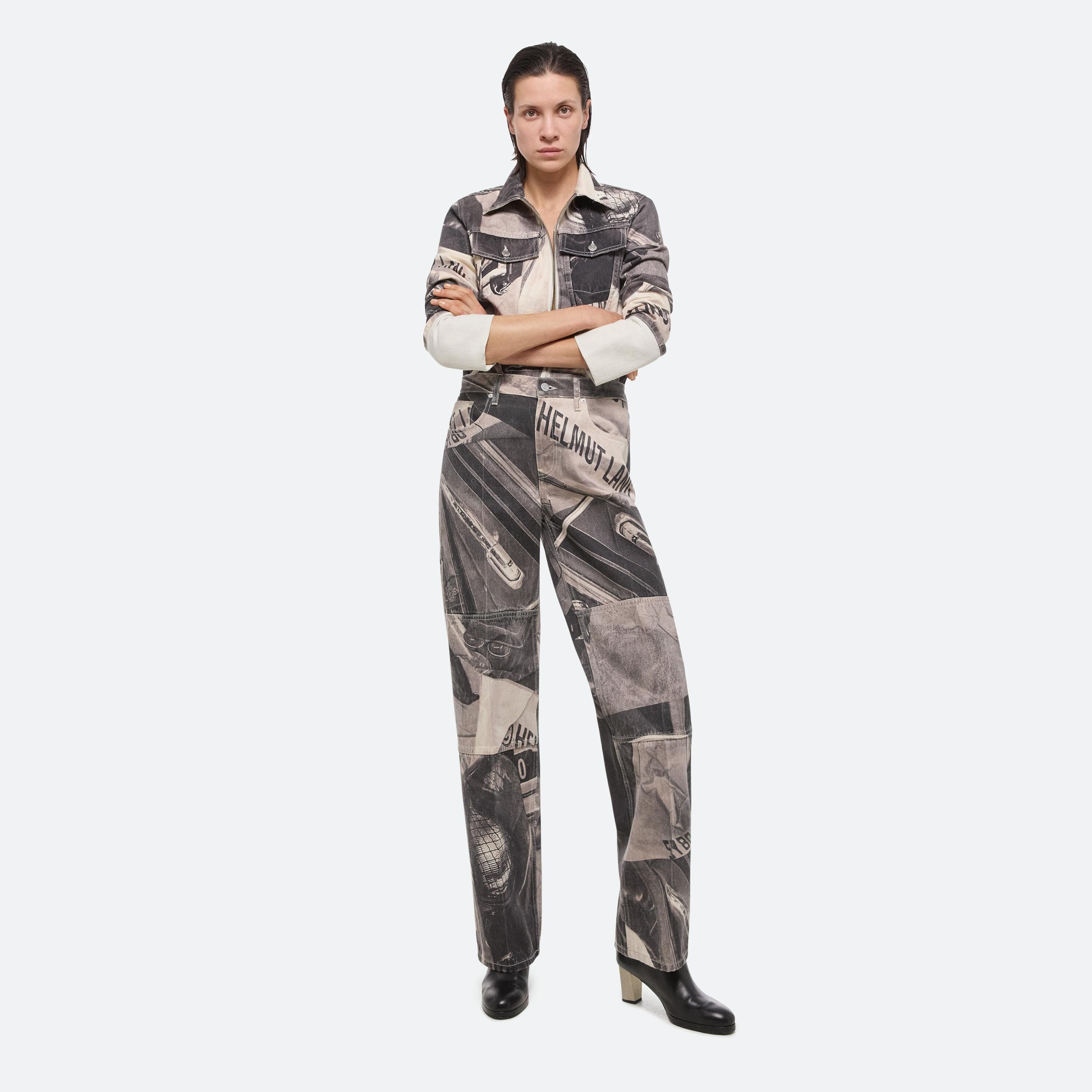 PRINTED CARPENTER JEANS - 2