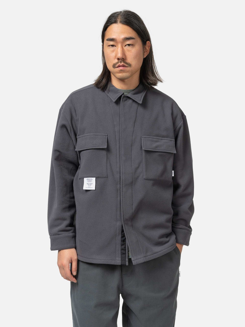 OBJ / LS / POLY. Fleece Charcoal 4