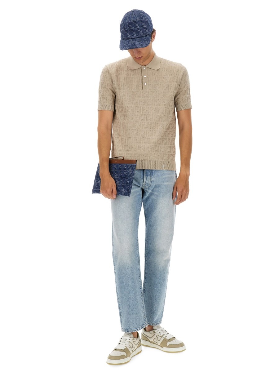 FF COTTON KNIT POLO SHIRT - 2