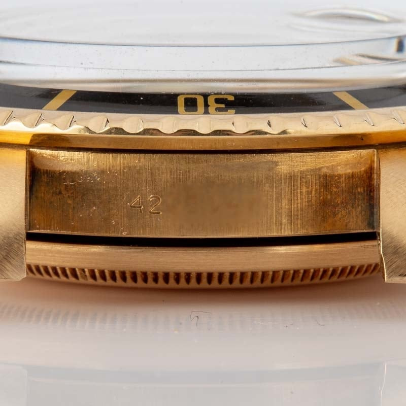 Vintage Rolex Submariner Ref 1680 Yellow Gold - 6