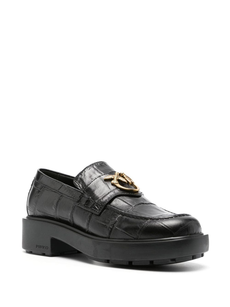PINKO Love Birds loafers outlook