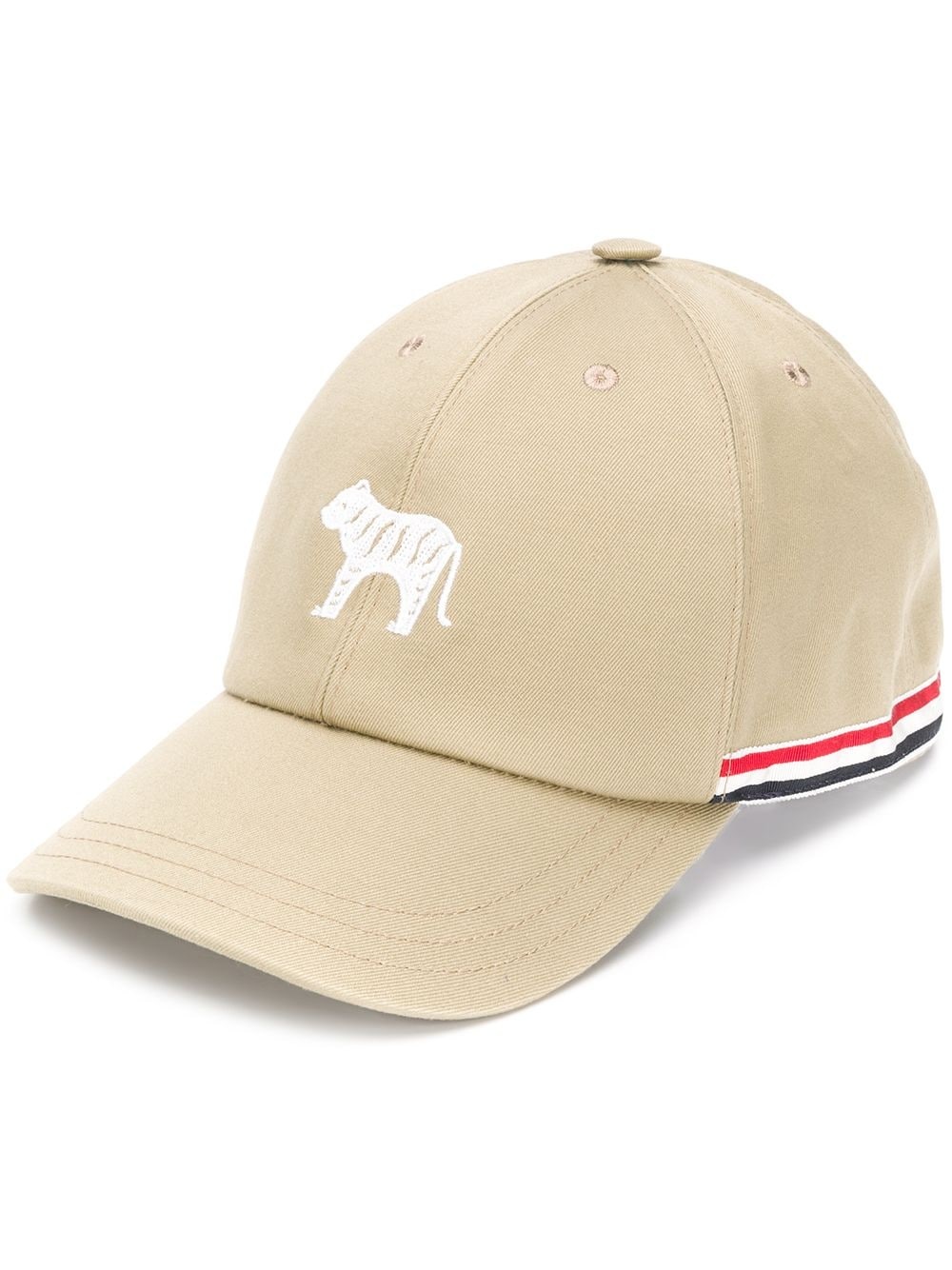 embroidered tiger baseball cap - 1