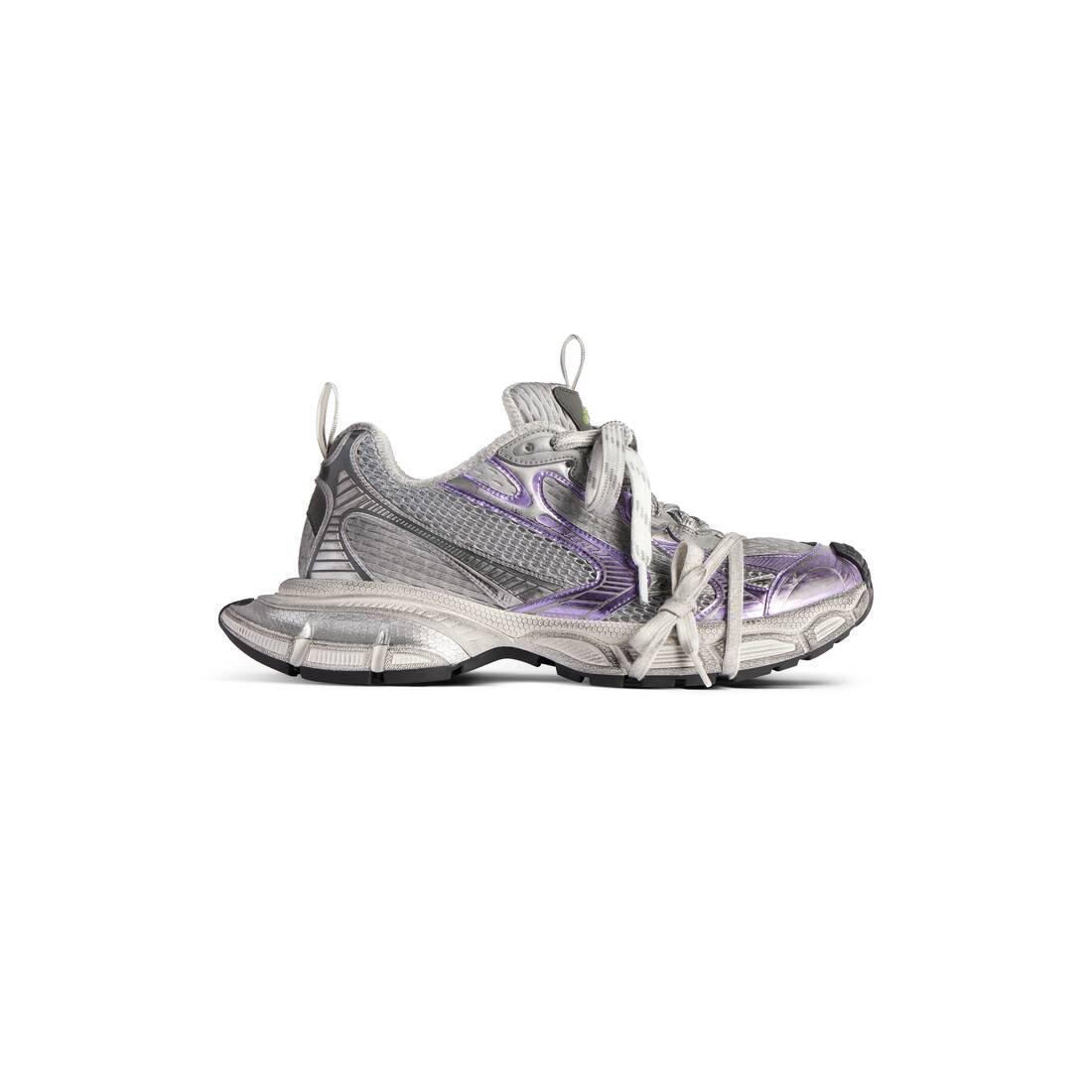 Women's 3xl Sneaker  in Grey/purple/white - 1