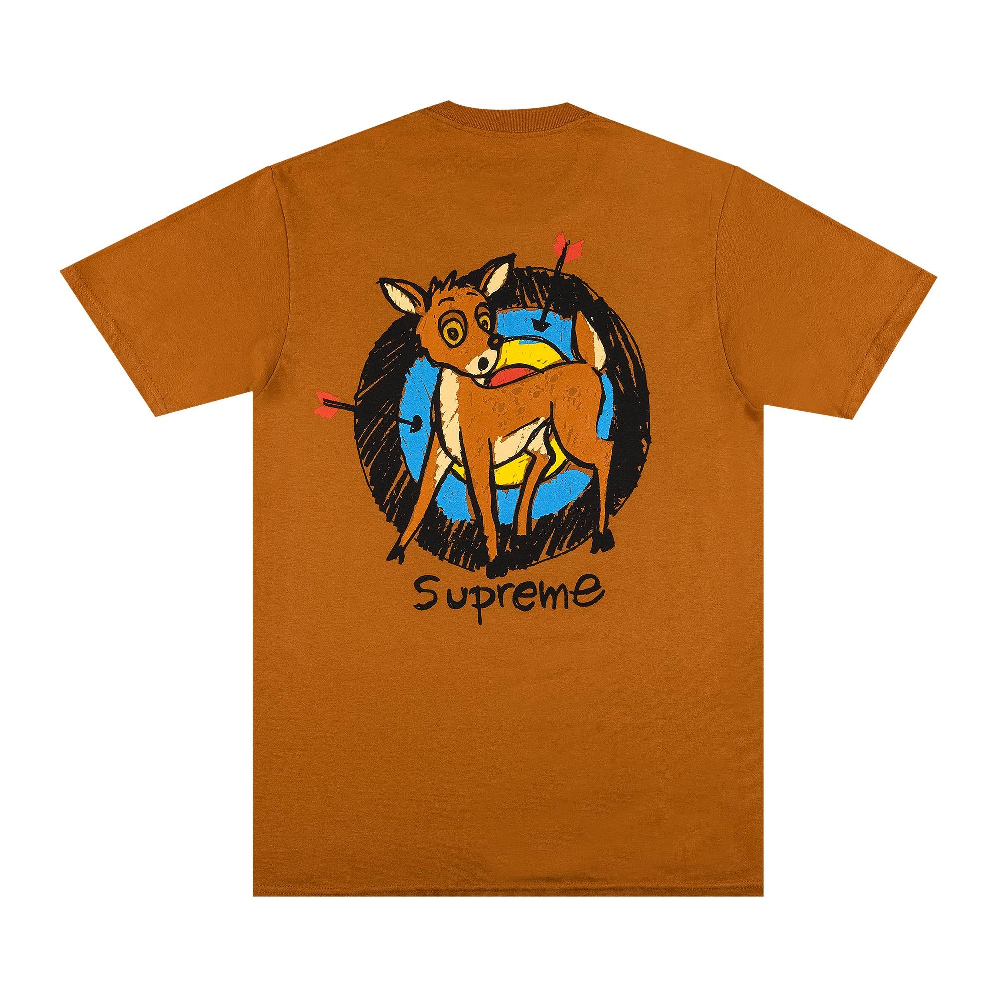 Supreme Deer Tee 'Burnt Orange' - 2