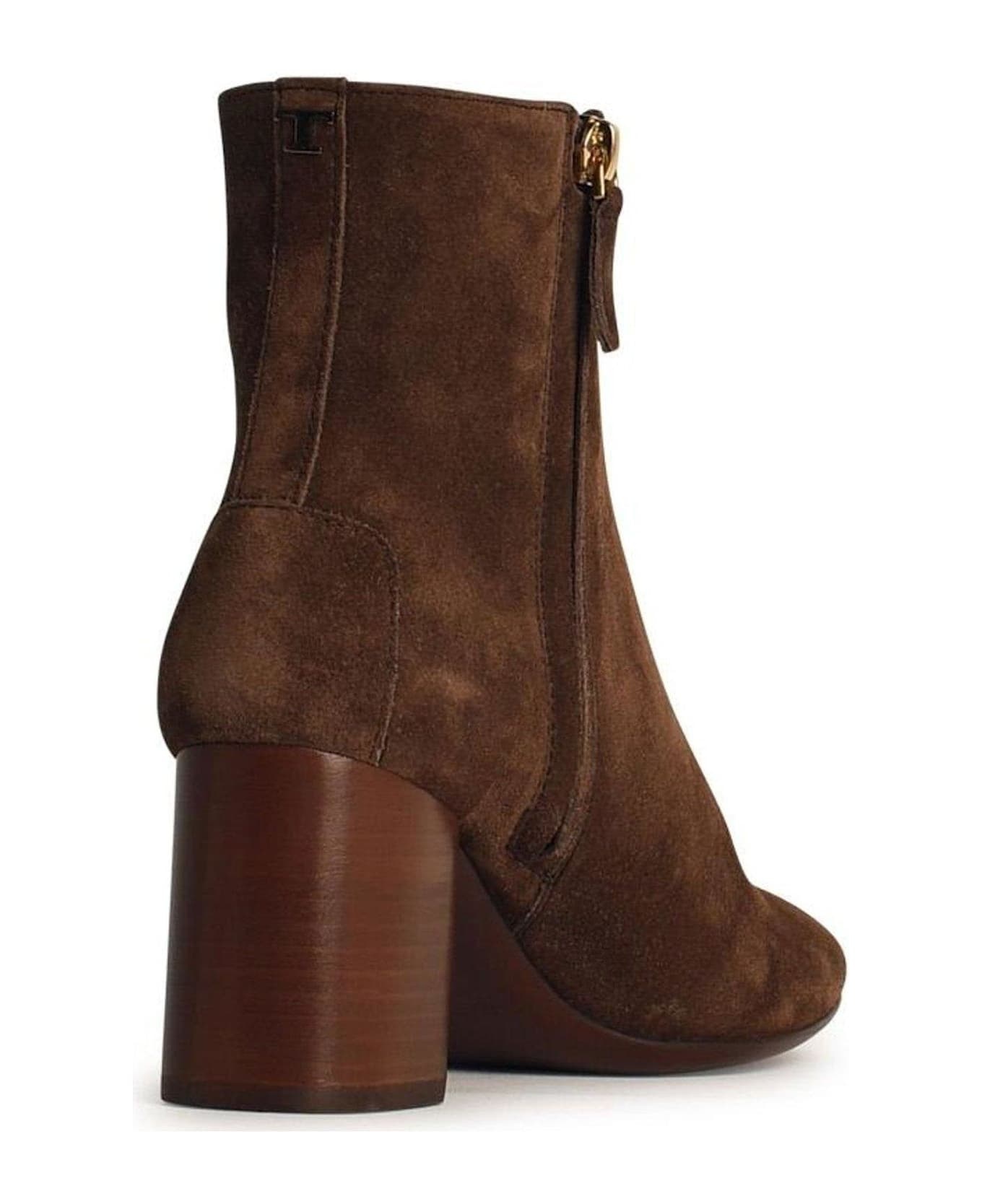 Block Heel Ankle Boots - 2