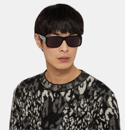 SAINT LAURENT Lenny Rectangle-Frame Acetate Sunglasses outlook