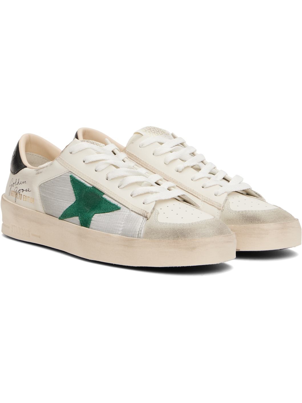 White Stardan Sneakers - 4