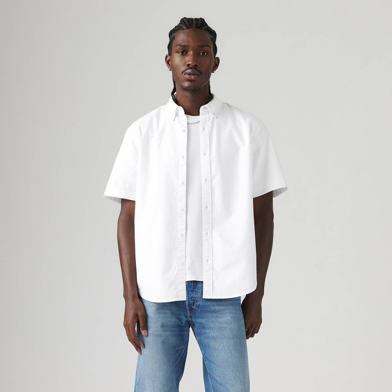 SHORT SLEEVE AUTHENTIC BUTTON-DOWN SHIRT 2