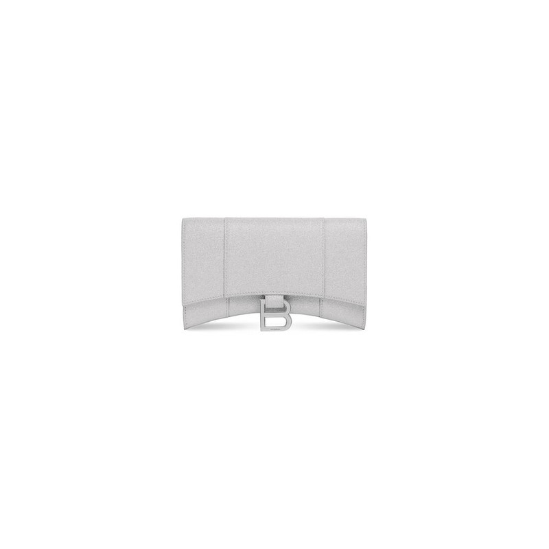 hourglass xs wallet on chain in sparkling fabric 9